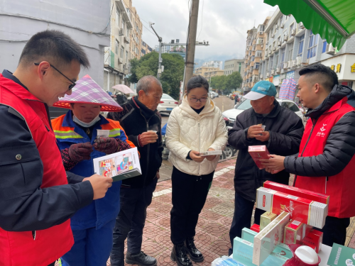 浙江三门：“宪”给你一抹冬日法治暖光