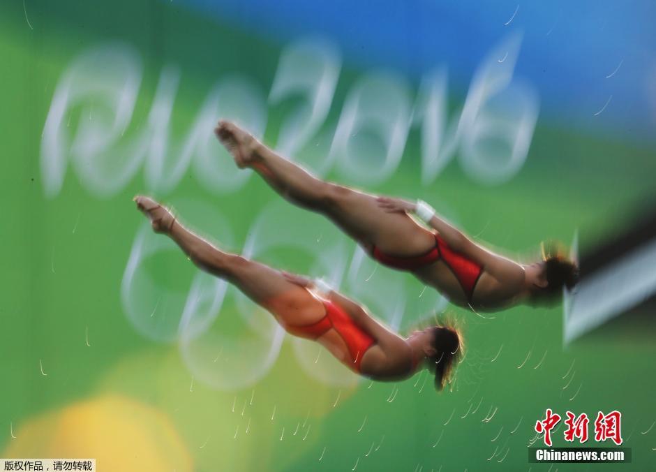 陈若琳/刘蕙瑕夺得奥运跳水女子双人十米台冠军