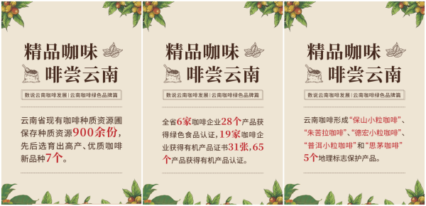 九张海报 纵览云南咖啡产业