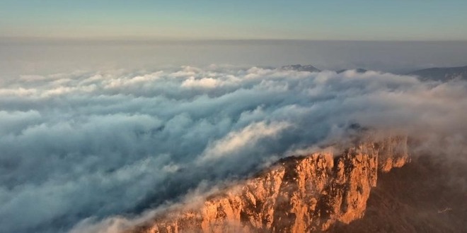 山西太行板山：板山雲海 波起峰涌