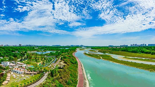 成都温江区获评“2022中国最具幸福感城市·企业家幸福感最强区”_fororder_温江风光-供图-成都市温江区委宣传部