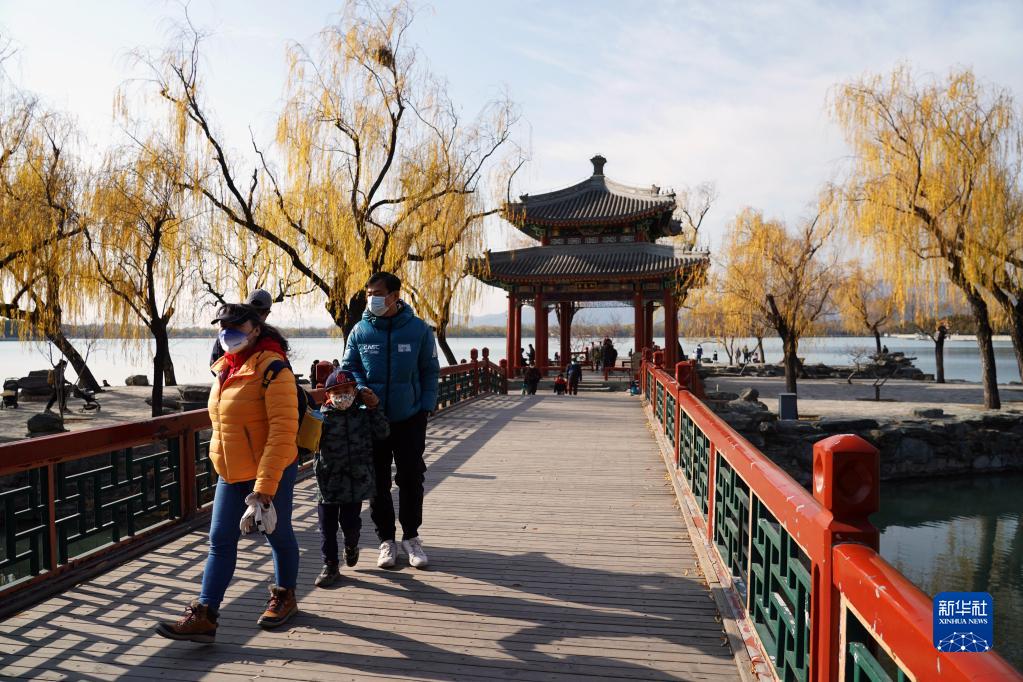 北京：冬日頤和園