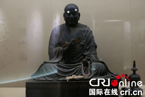 【考古  显示图在稿件最下方】日本醍醐寺国宝展来陕展出 九钴杵或为元朝传入日本