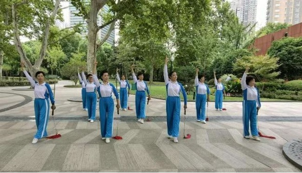 【圖説上海】上海城市業餘聯賽木蘭拳系列線上"大比武"