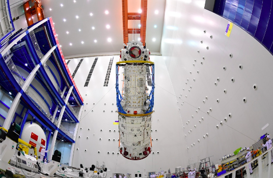 中国空间站从这里诞生丨6人,6航天器组合体!跟随镜头,走进我们的太空家园_fororder_fff6