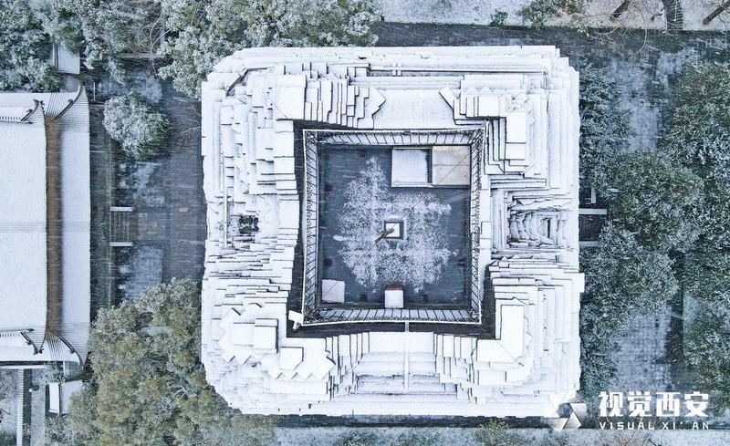 （转载）风雪小雁塔