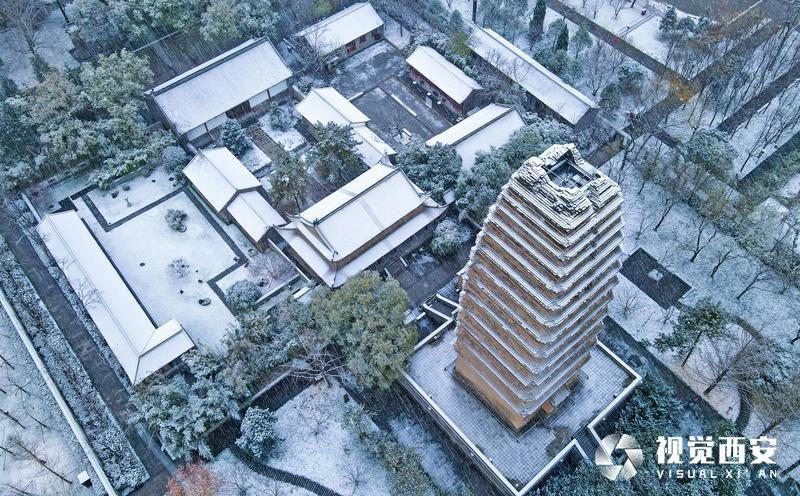 （转载）风雪小雁塔