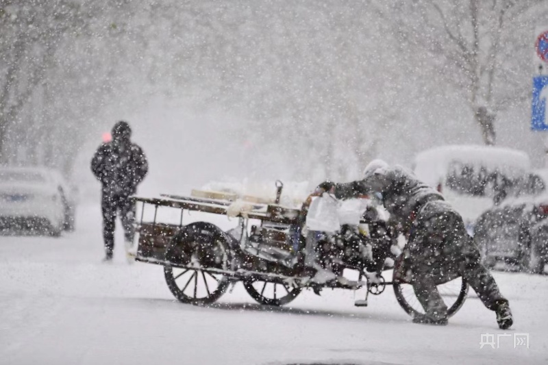 大連初雪，在冬天開始的這天