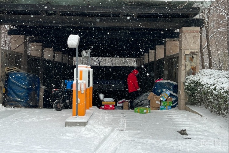 大連初雪，在冬天開始的這天