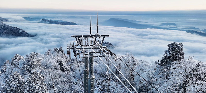 漂亮！雪后的瓦屋山宛如童话世界_fororder_摄影--石天云4
