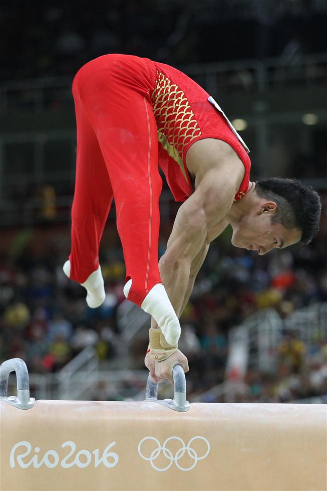 中国选手林超攀、邓书弟无缘体操男子个人全能奖牌