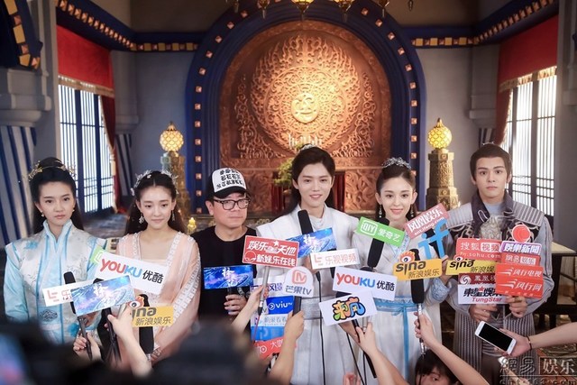 《择天记》首次探班  鹿晗被夺“第一次”