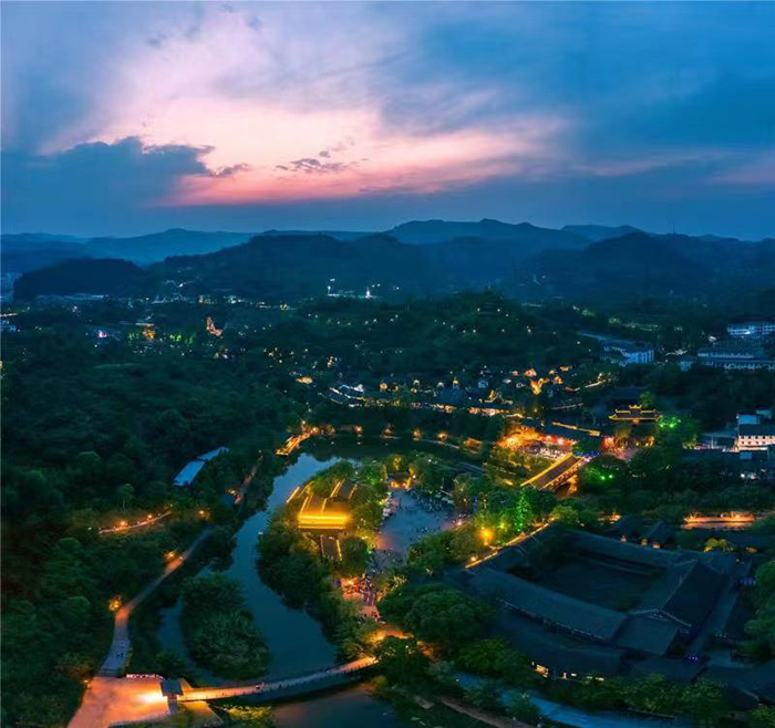 Wufeng Town, Jintang County, Chengdu Selected into the Second Batch of Famous Tianfu Tourism Towns_fororder_image001