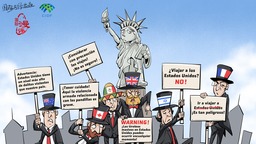 【Caricatura editorial】¡Han emitido advertencias de viaje !