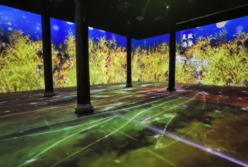 光影艺术点亮“绍兴黄酒小镇” 打造穿越古今的潮流文化聚集地