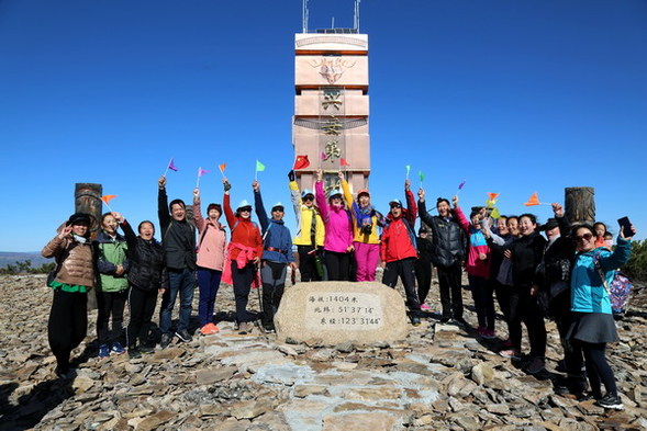 大興安嶺中國最冷小鎮五花山森林穿越節開幕