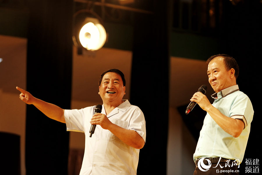 海峽兩岸曲藝交流互鑒 第九屆海峽兩岸曲藝歡樂匯在福建南安舉辦