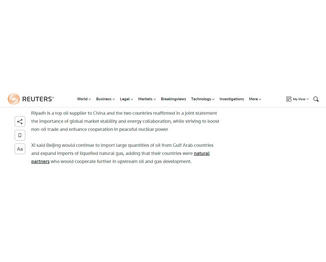 英国路透社网站：