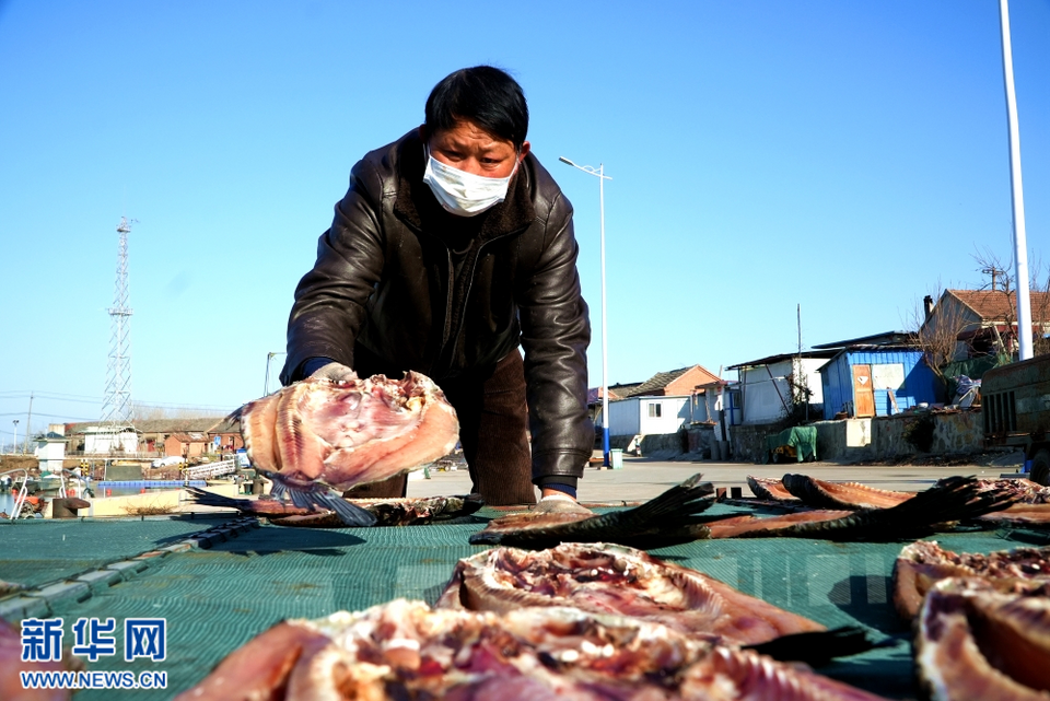 新春走基層|江蘇泗洪:魚幹飄香迎新年