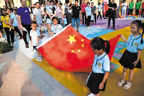 南宁市首家政府委托、国企运营的普惠性幼儿园开学
