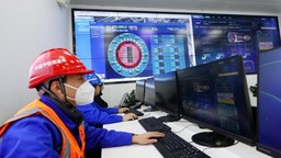【聚焦上海-焦點圖】上海：自主研發智慧設備助力市域鐵路項目施工忙