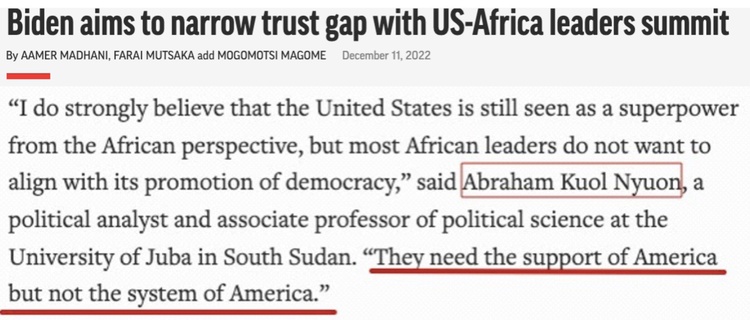 美國看中“非洲潛力”？可非洲不會忘記……