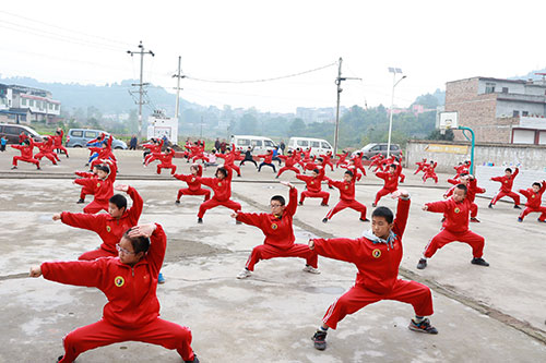 德阳中江县“柚乡童行”书院：点亮乡村素质教育星火_fororder_武术
