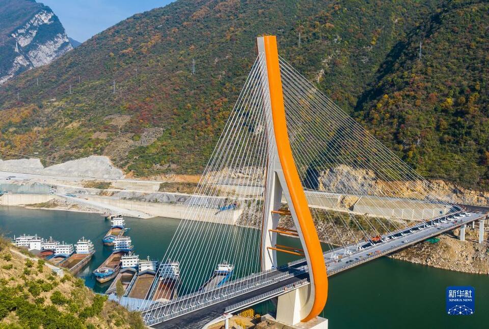 湖北宜昌：昭君故里“琵琶桥”加紧建设