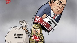 【Caricatura editorial】Los trucos políticos de Japón