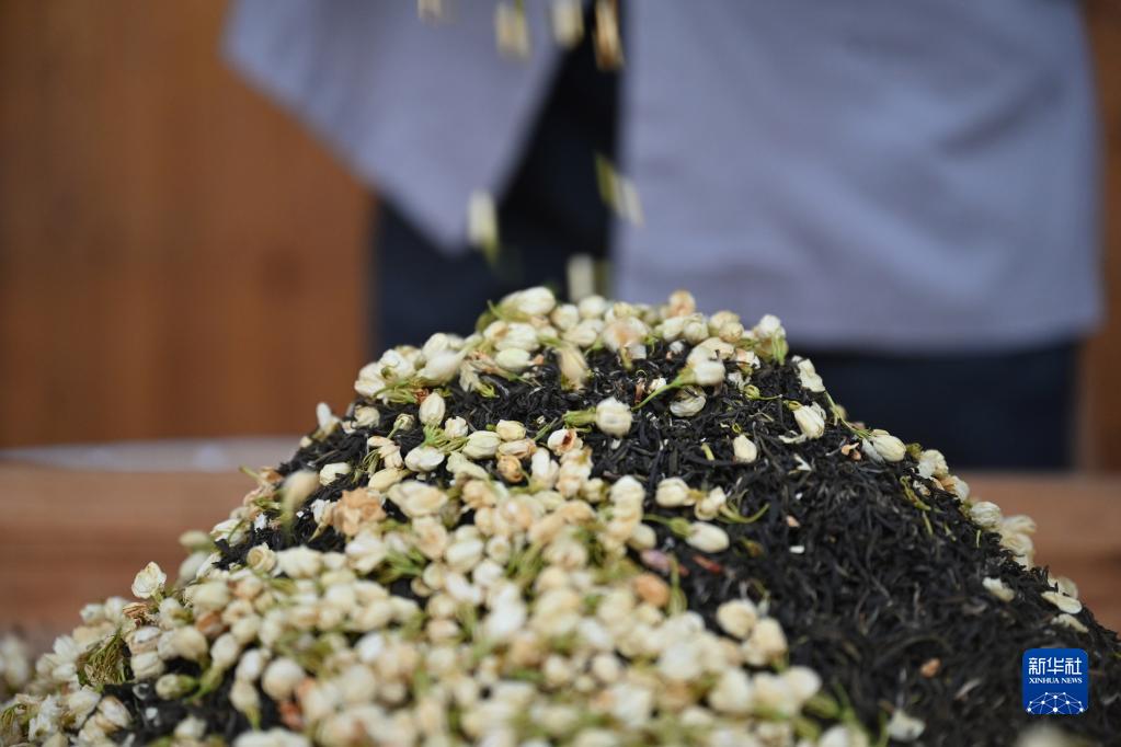 福州：茉莉花茶的传统窨制工艺