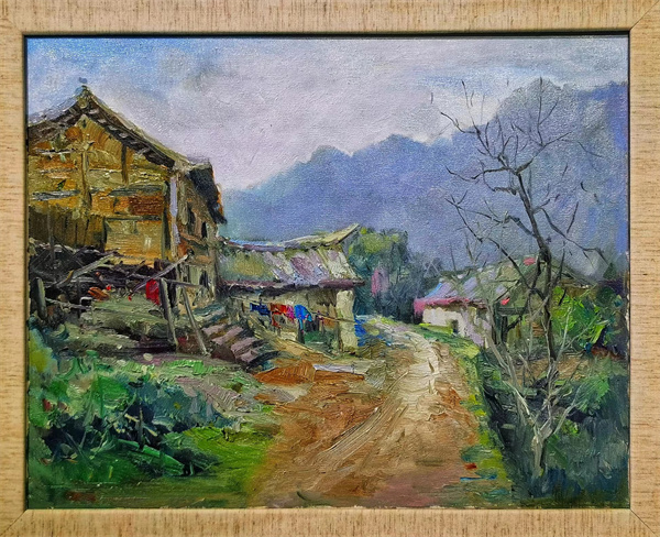 “惟愿能略摹千里江山之万一”——刘春明“末一”风景油画展在西安举行