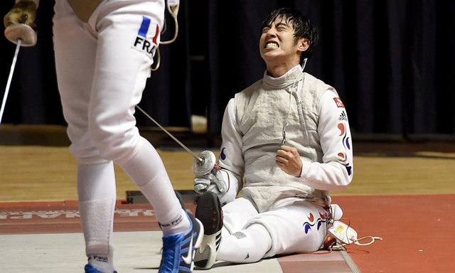 擊劍隊各個顏值逆天完爆宋仲基 網友求出道