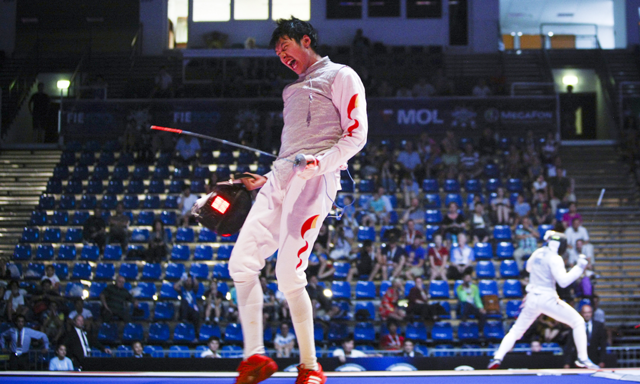 击剑队各个颜值逆天完爆宋仲基 网友求出道