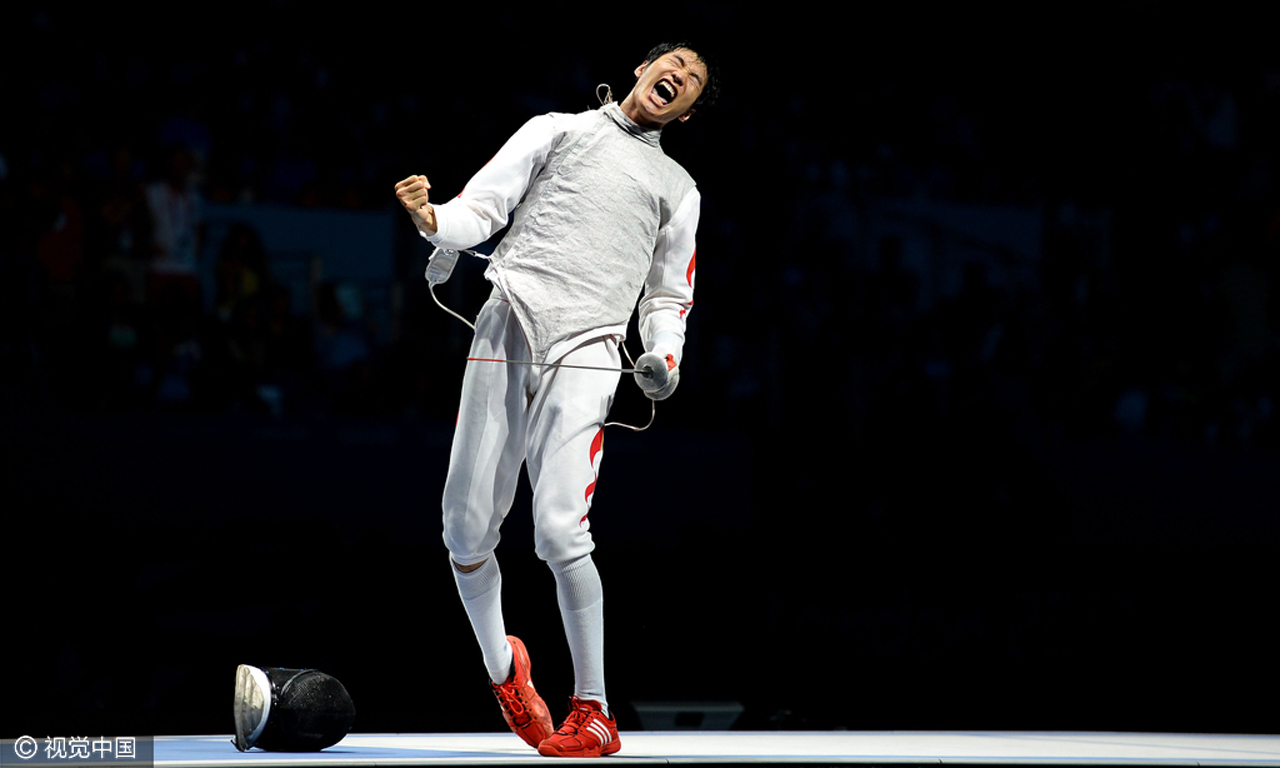 击剑队各个颜值逆天完爆宋仲基 网友求出道