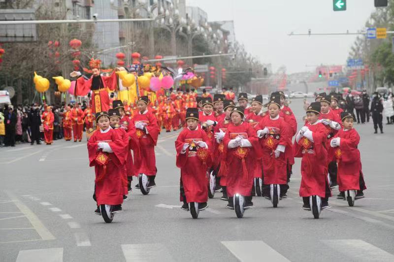 “从小年到大年，到绵竹过中国年” 第二十二届绵竹年画节开幕_fororder_5