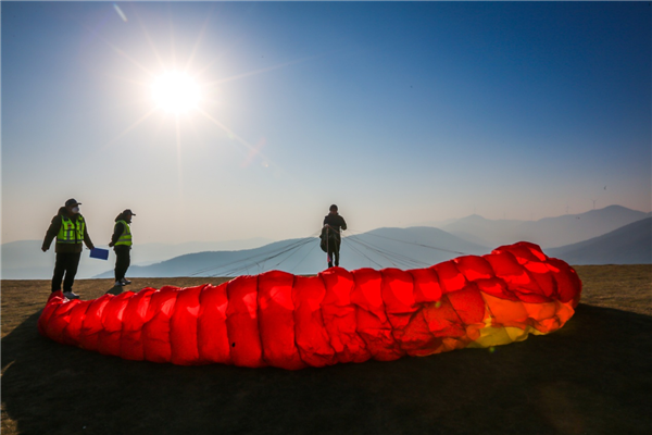 2022年全国滑翔伞定点联赛总决赛在荆门东宝圣境山举行_fororder_图片6