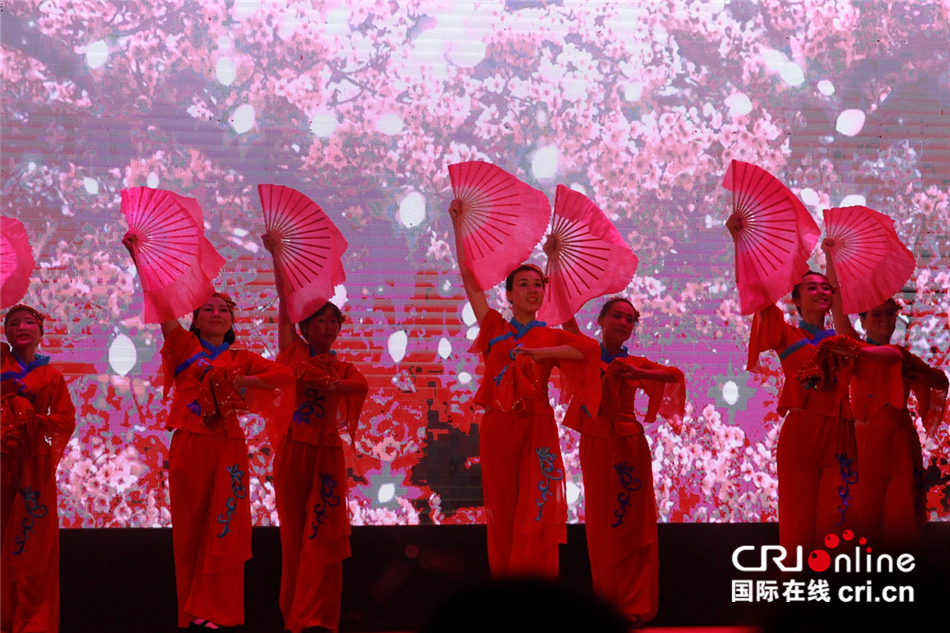 图片默认标题_fororder_2，民族舞蹈串烧《中国美》。 （王新俊 摄）