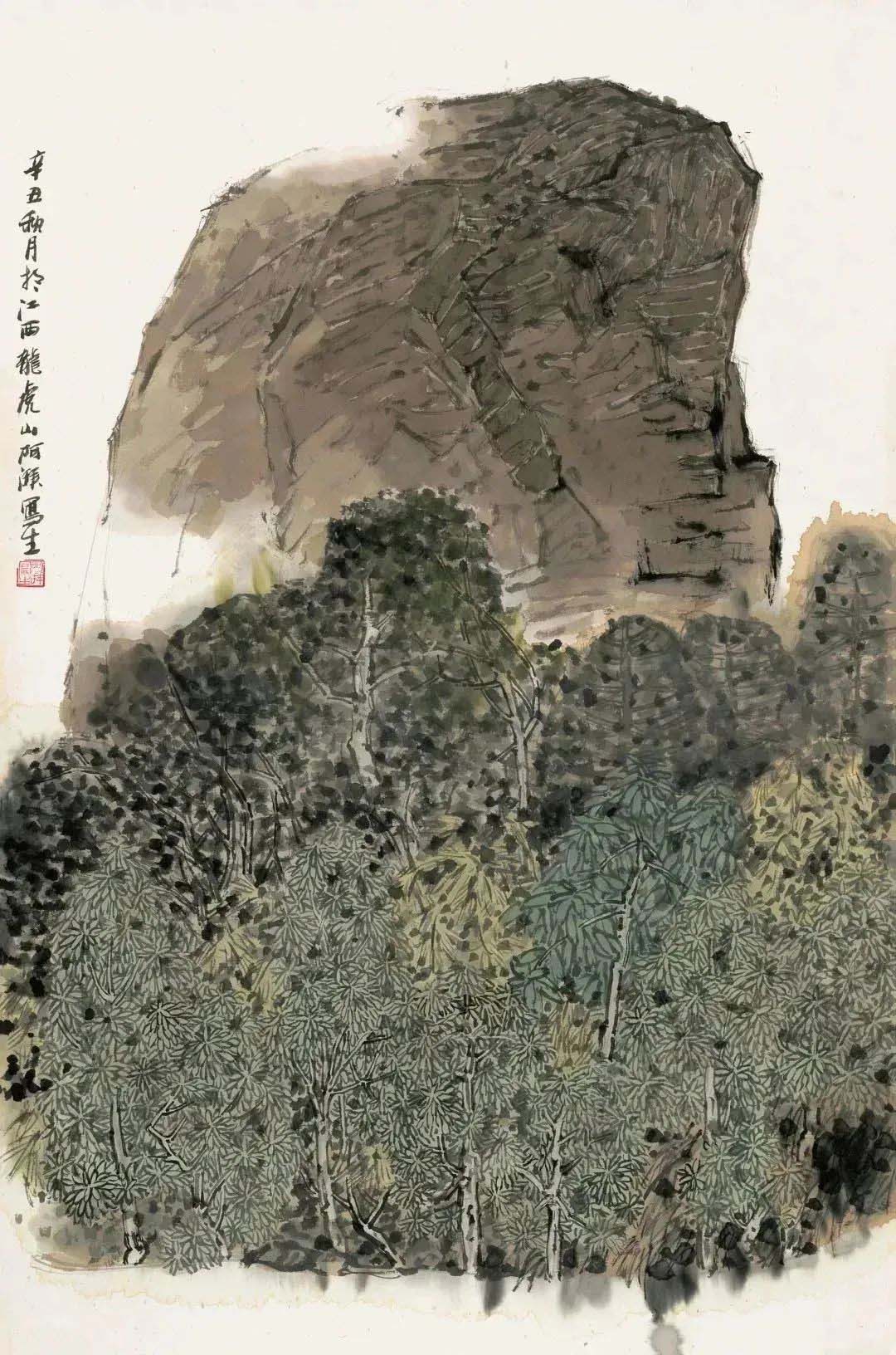 名师风范｜乡间路上·郑阿湃山水写生作品展