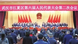 武汉江夏区第六届人民代表大会第二次会议胜利闭幕
