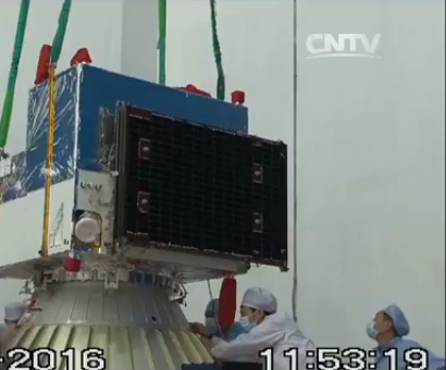 中国首颗量子卫星准备就绪 本月中下旬择机发射