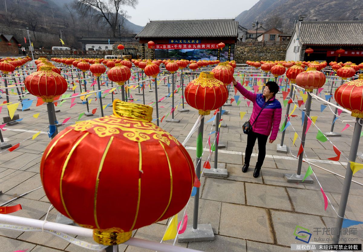 北京门头沟消失近百年灵水转灯元宵节重现