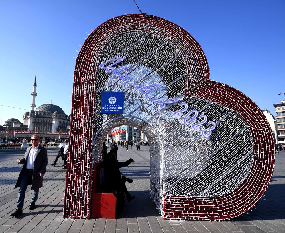 伊斯坦布尔：装饰迎新年