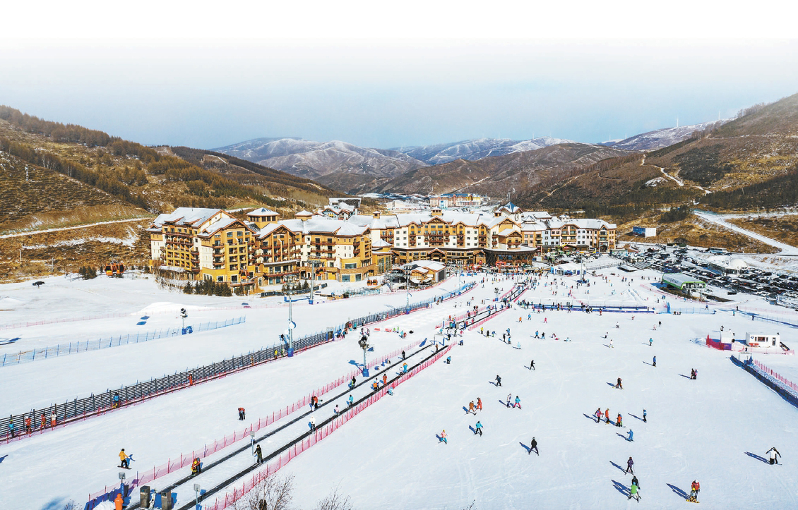 15.69萬人次在崇禮滑雪過年