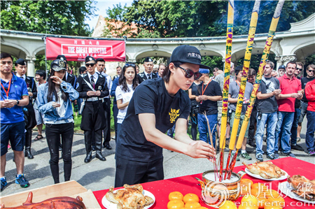 尹正新戏《大侦探霍桑》热拍中 挑战中国版华生