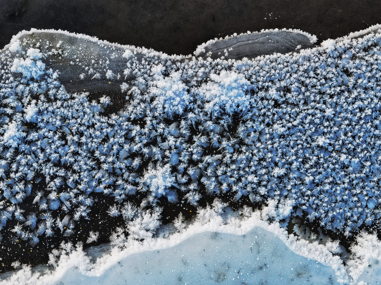 驚艷!絕美冰花綻放鬆花江畔_fororder_00301455497_2e1495b3