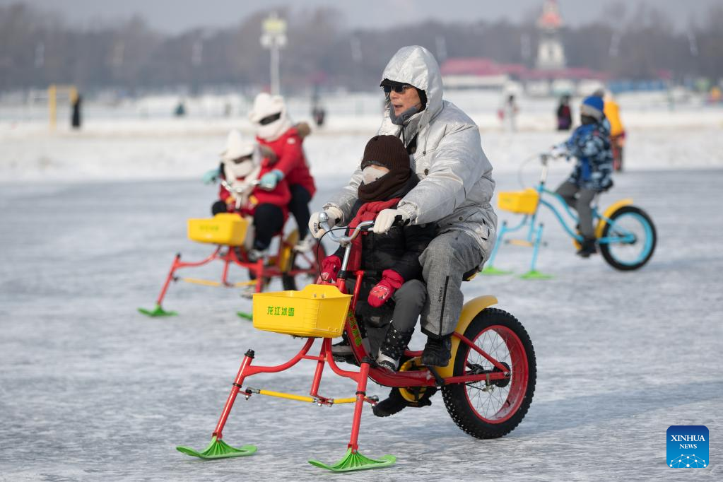 People enjoy Chinese Lunar New Year holiday across China