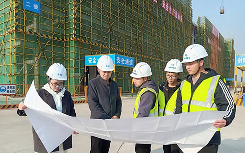 自贡航空产业园全力奏响节后复工“奋进曲”_fororder_1项目建设现场