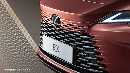 雷克萨斯原生纯电中型豪华SUV全新RZ/中大型豪华SUV全新一代RX开启预售_fororder_d0d0265e96e7d416720f93e6548c2ad0