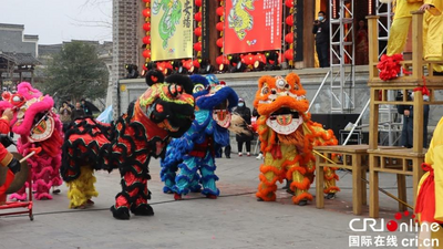 "Dragon and Lion Culture and Art Festival" Held in Weng'an, Guizhou for Celebration of Lantern Festival