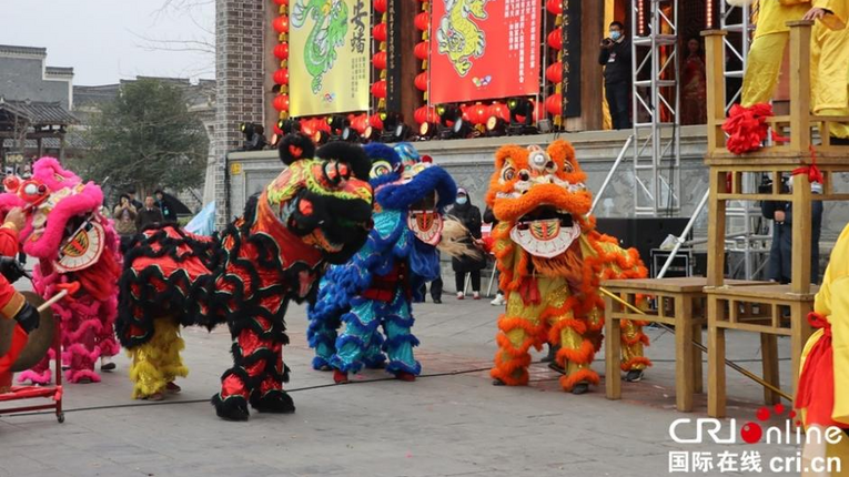 'Dragon and Lion Culture and Art Festival' Held in Weng'an, Guizhou for Celebration of Lantern Festival
